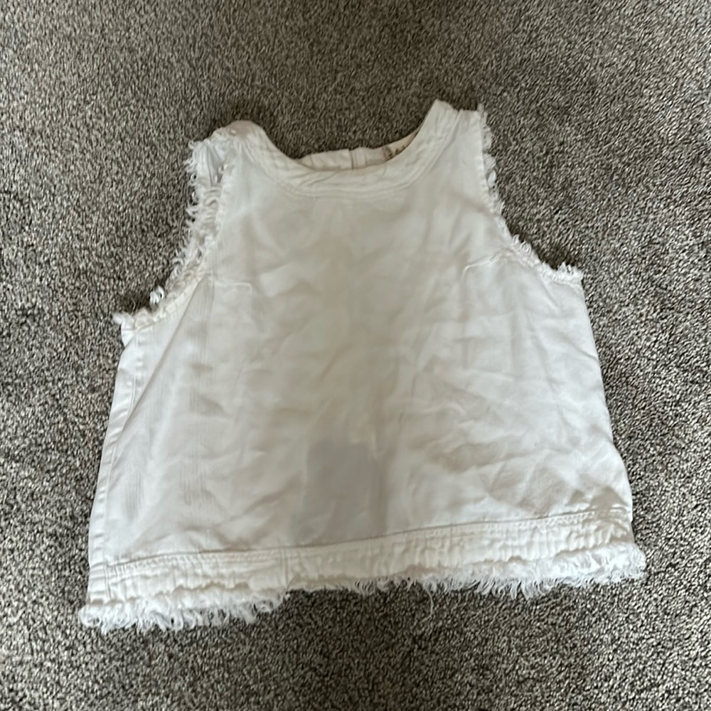 Altard state white tank top size small